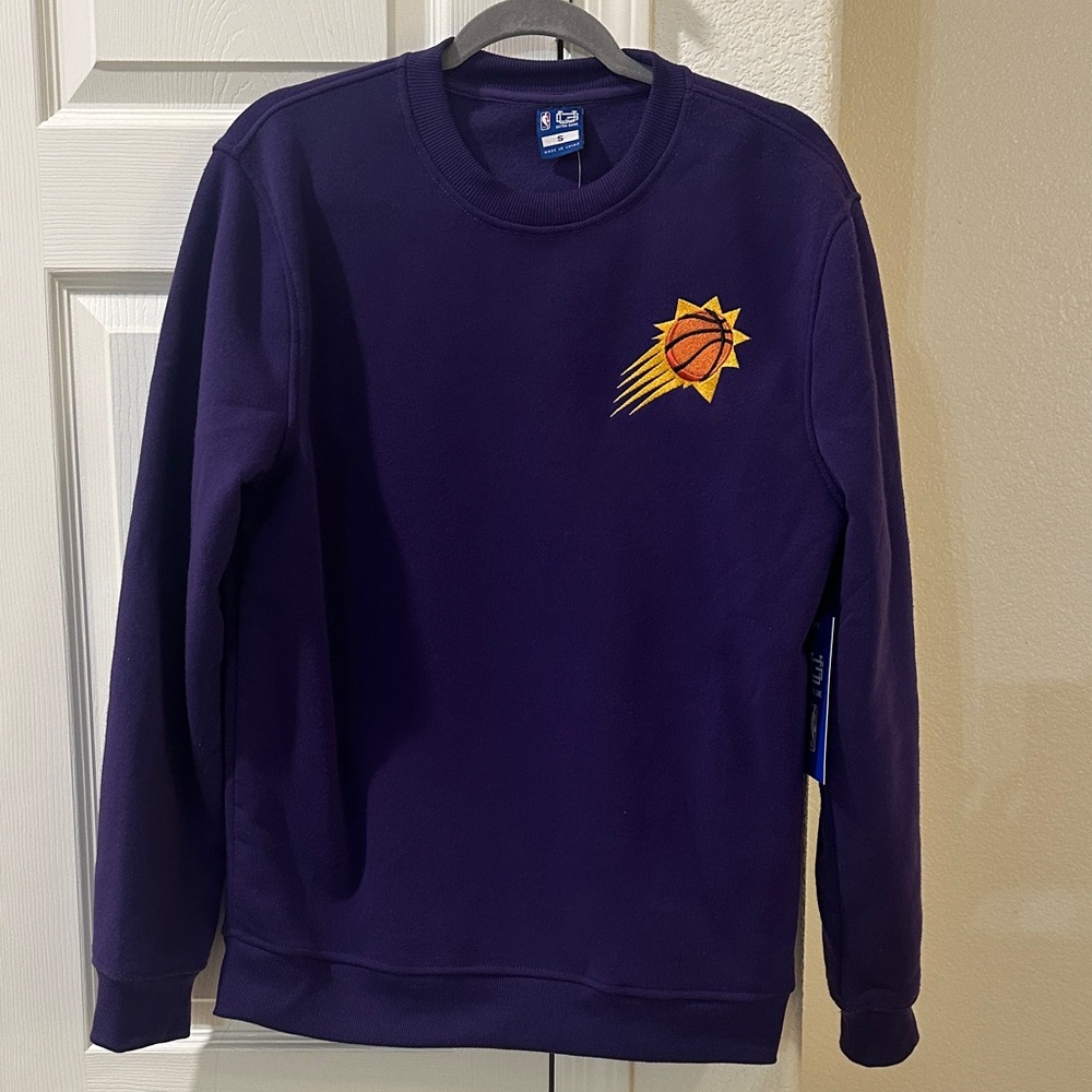 NBA Phoenix Suns Purple Crewneck Sweater